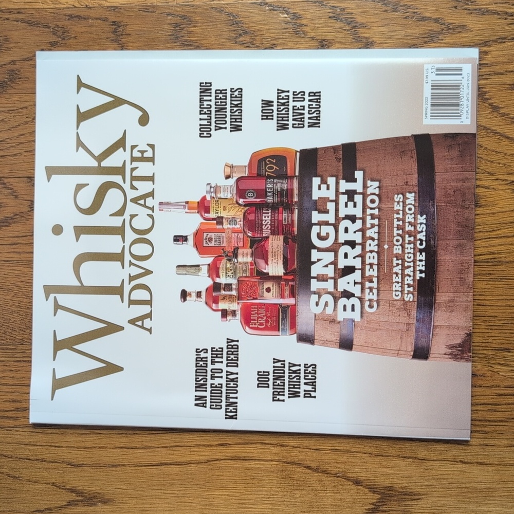 Whisky Advocate Magazine Spring 2023 Single Barrel Whiskies